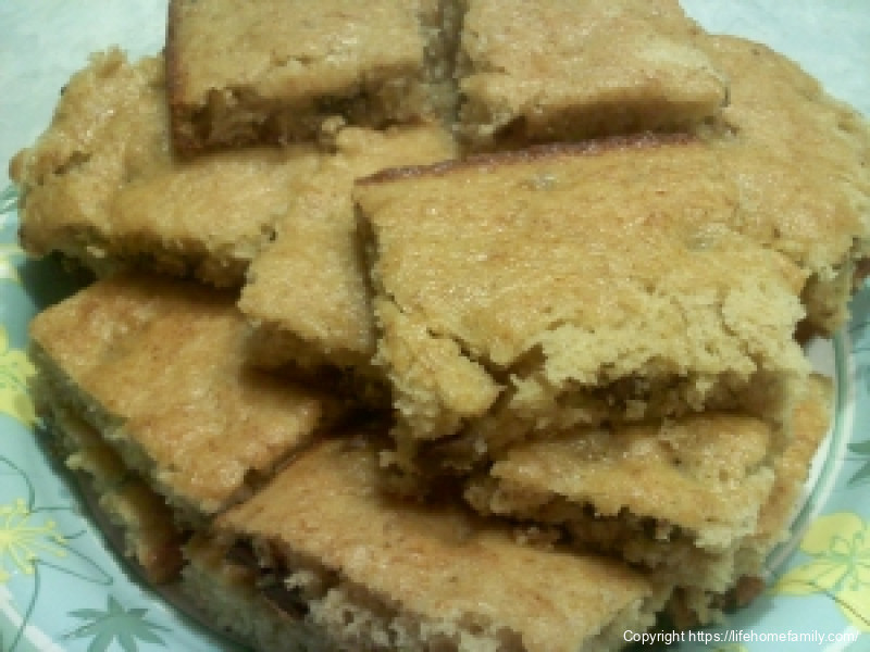 Banana Chocolate Chip Bars