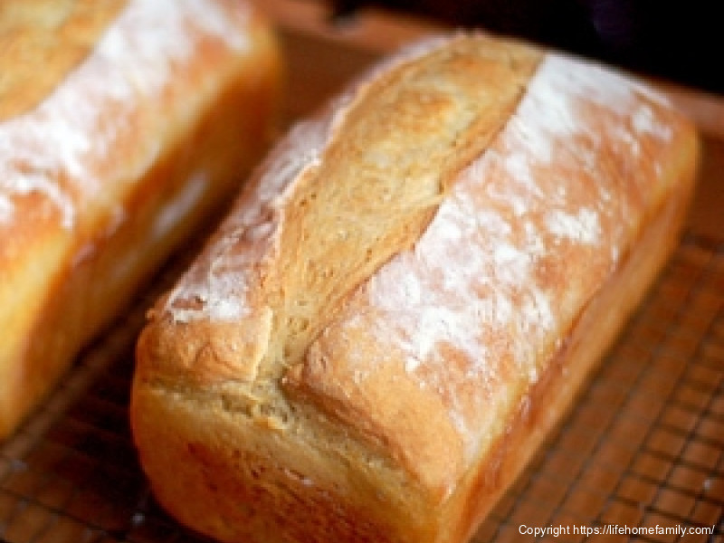 Easy home made bread, with a secret ingredient