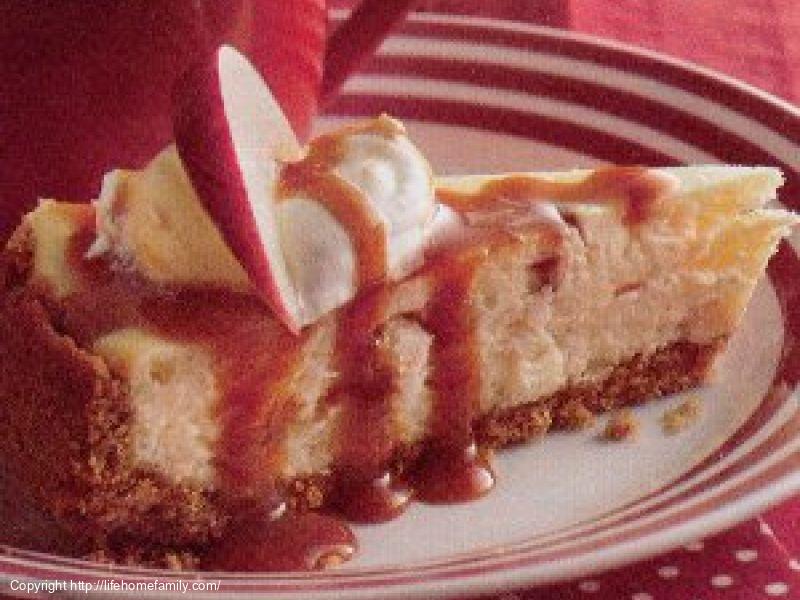 Caramel Apple Cheesecake