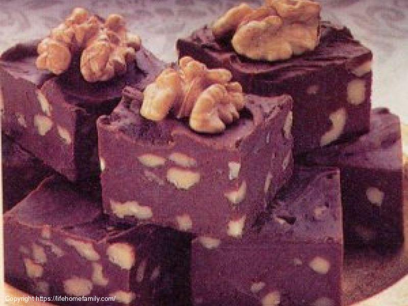 Dark Chocolate Fudge