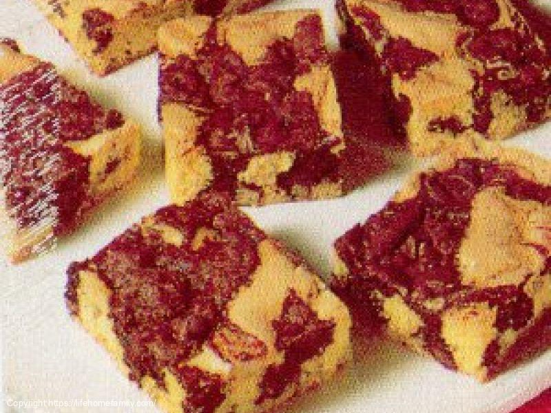 Fudge Marble Bars