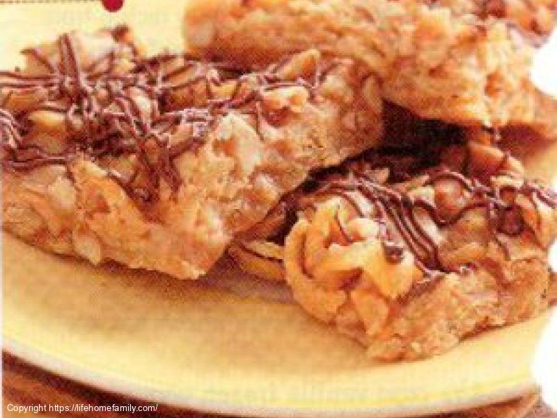 Salty Peanut Squares